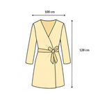 Kimono ligné pour la plage avec motif imprimé