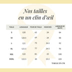 Kimono paréo de format long avec ceinture en dentelle