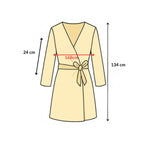Kimono pour la plage esprit ethnique et vintage