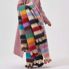 Large écharpe chaude pour femme