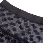 Maxi jupe transparente longue pour la plage