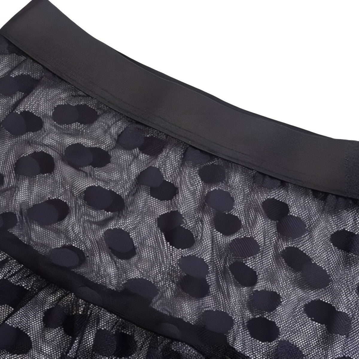 Maxi jupe transparente longue pour la plage