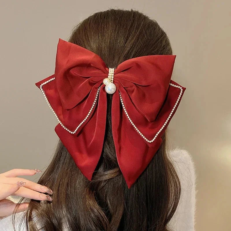 Nœud papillon pour foulard cheveux
