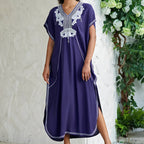 Paréo féminin façon caftan de style oriental