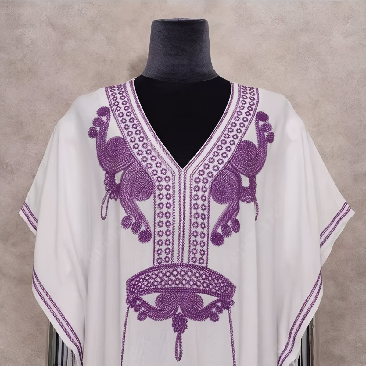 Paréo style caftan oriental destiné aux femmes