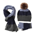 Parure pour enfant bonnet gants écharpe