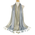 Pashima femme à porter en foulard
