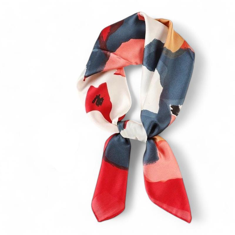 Petit foulard destiné au cou des femmes