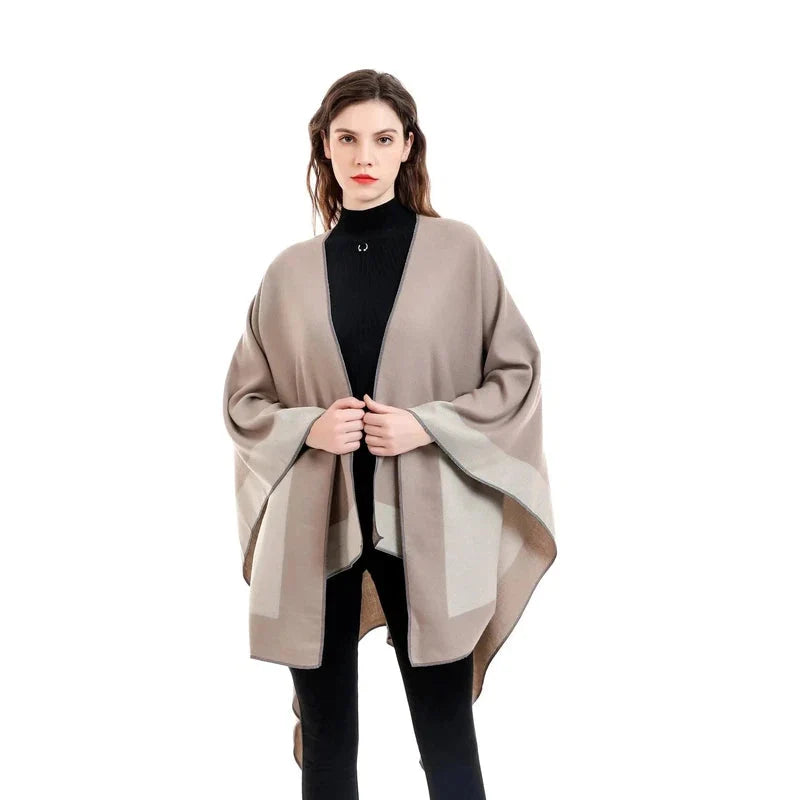 Plaid écharpe façon châle
