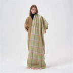 Plaid façon maxi écharpe