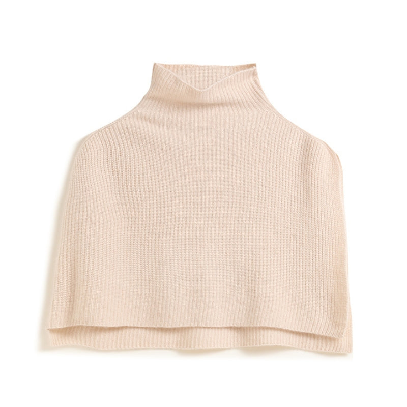 Poncho court en cachemire