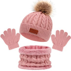 Pour enfant, ensemble bonnet gants écharpe
