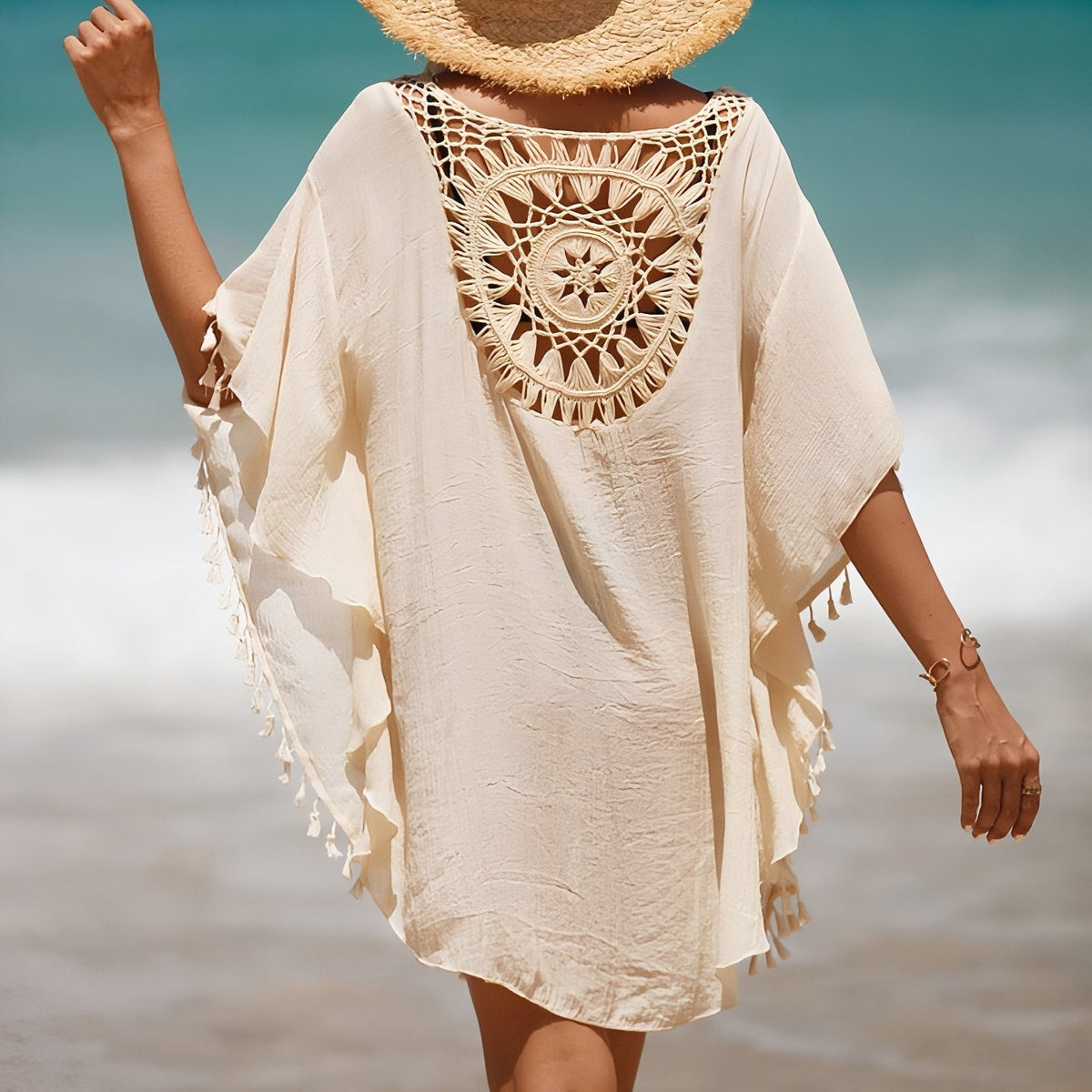 Robe à motif attrape-rêve pour la plage