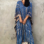 Robe au charme boho pour la plage