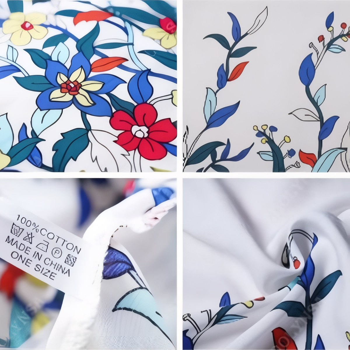 Robe balnéaire au style printanier