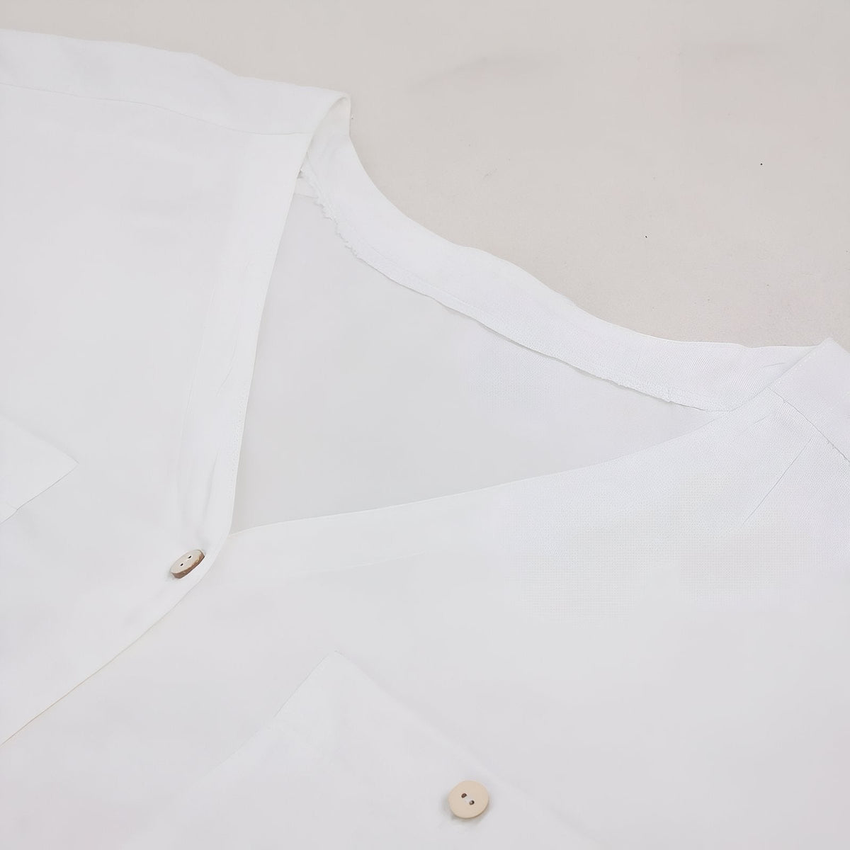 Robe balnéaire longue de style chemisier