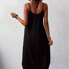 Robe balnéaire noire