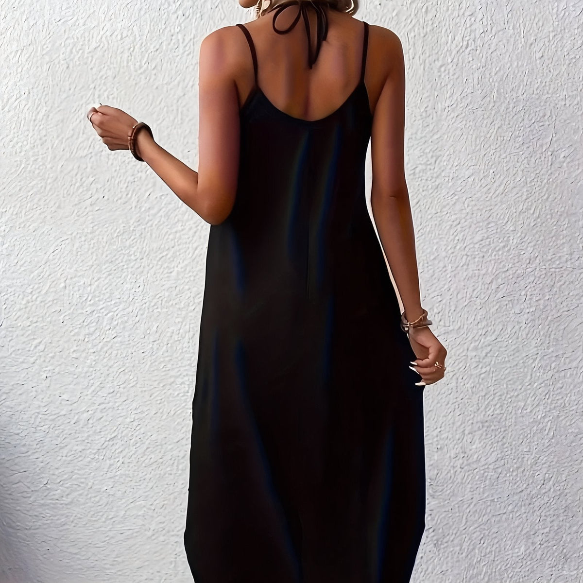 Robe balnéaire noire