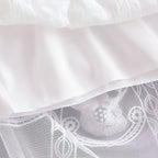 Robe blanche façon paréo sublime
