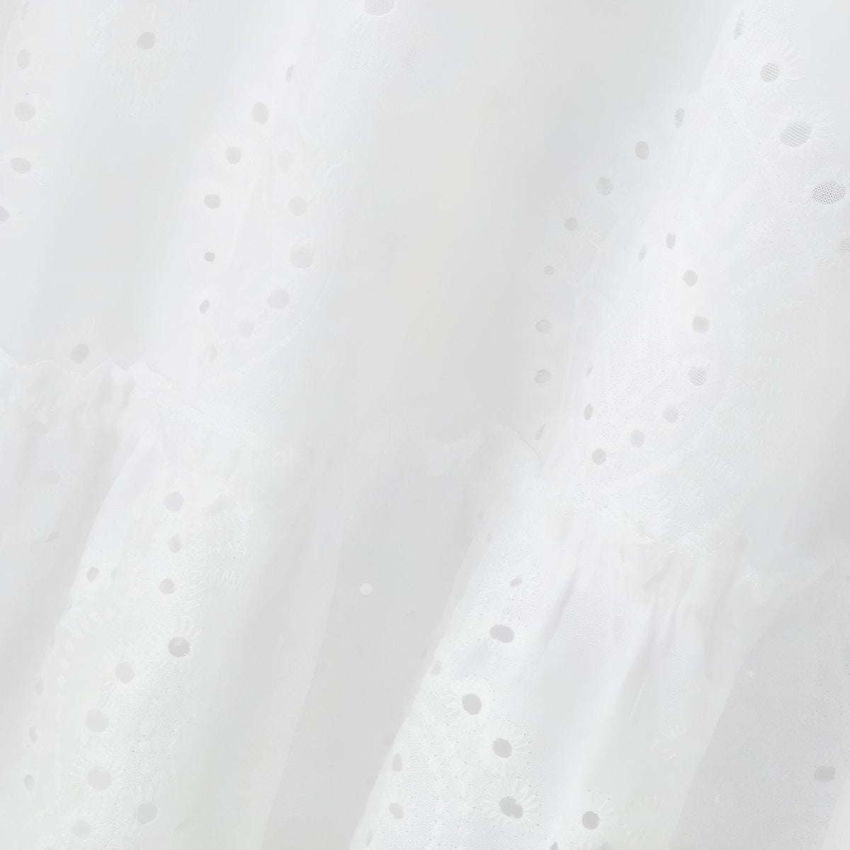 Robe bohème blanche longue de plage à dentelles brodées