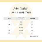 Robe bohème longue asymétrique avec bretelles et décolleté V