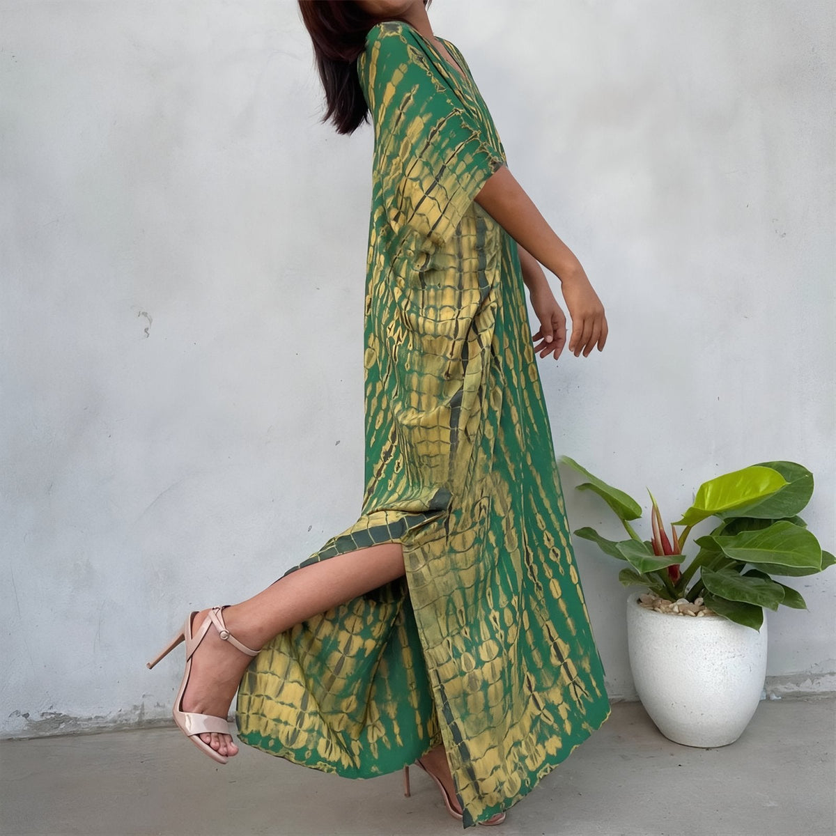 Robe boho destinée à la plage