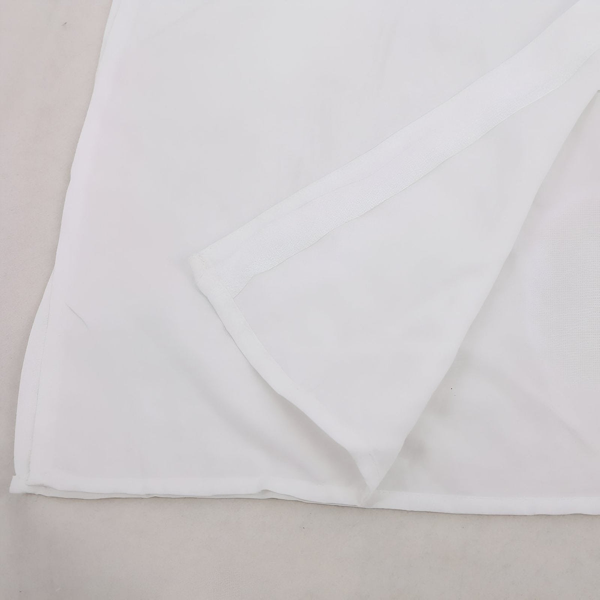 Robe chemisier au format long pour la plage
