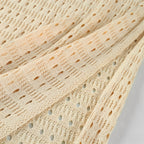 Robe crochetée colorée à dos nu