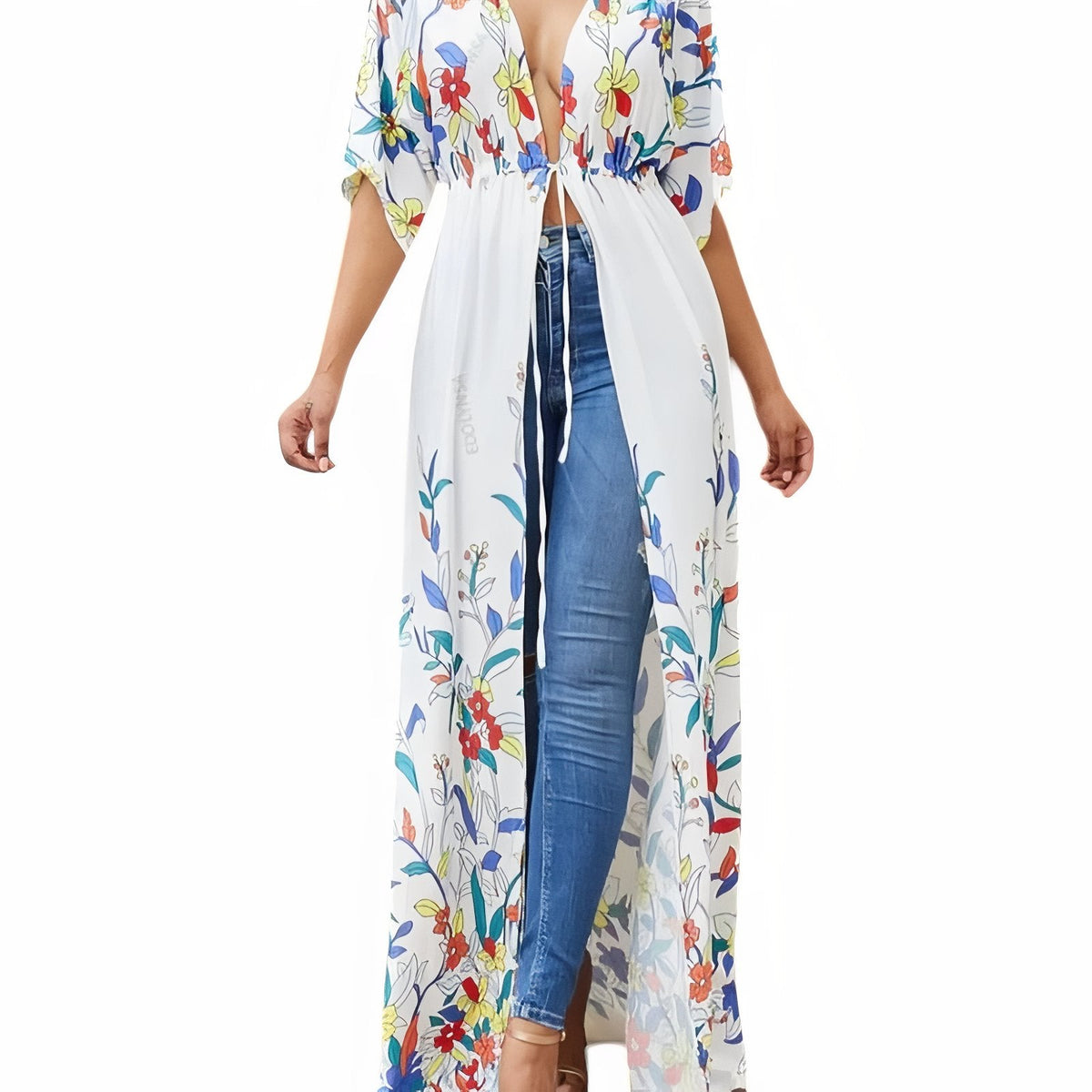Robe de bord de mer printanière