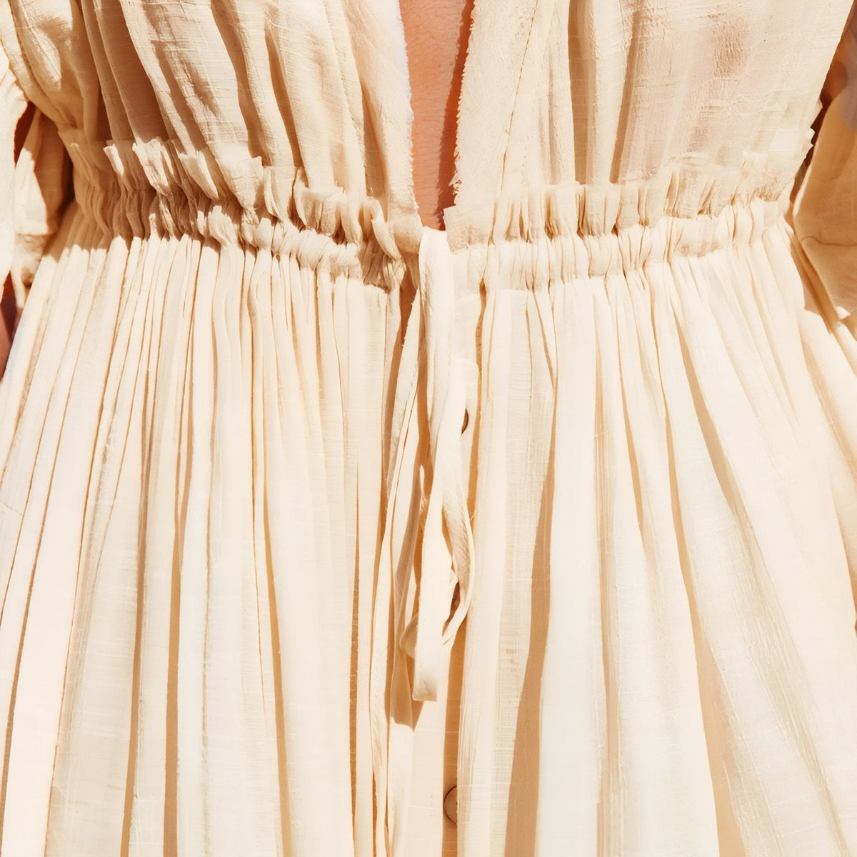 Robe de plage à coupe ample