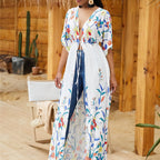Robe de plage au style printanier