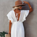 Robe de plage de forme ample