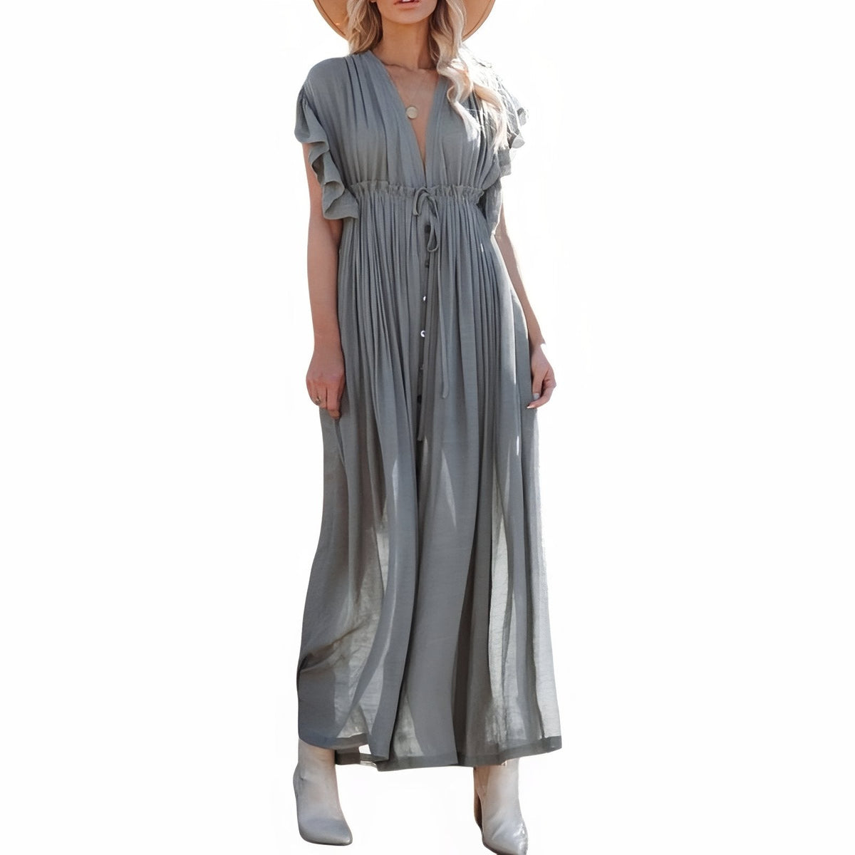 Robe de plage de style décontracté oversize