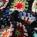 Robe de plage en crochet coloré et ajouré