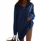Robe de plage façon maille