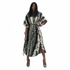 Robe de plage tie and dye