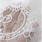 Robe de type paréo en dentelle