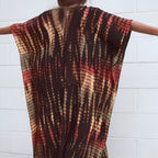 Robe longue au style tie and dye