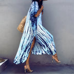 Robe longue tie and dye