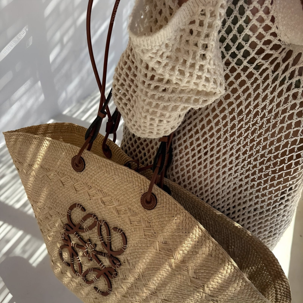 Robe maille pour le bord de mer