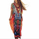 Strandkleid Mit Afrikanischem Muster