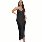 Robe paréo grande taille dotée de bretelles