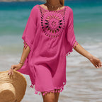 Robe pour la plage avec motif attrape-rêve