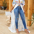 Robe printanière adaptée à la plage