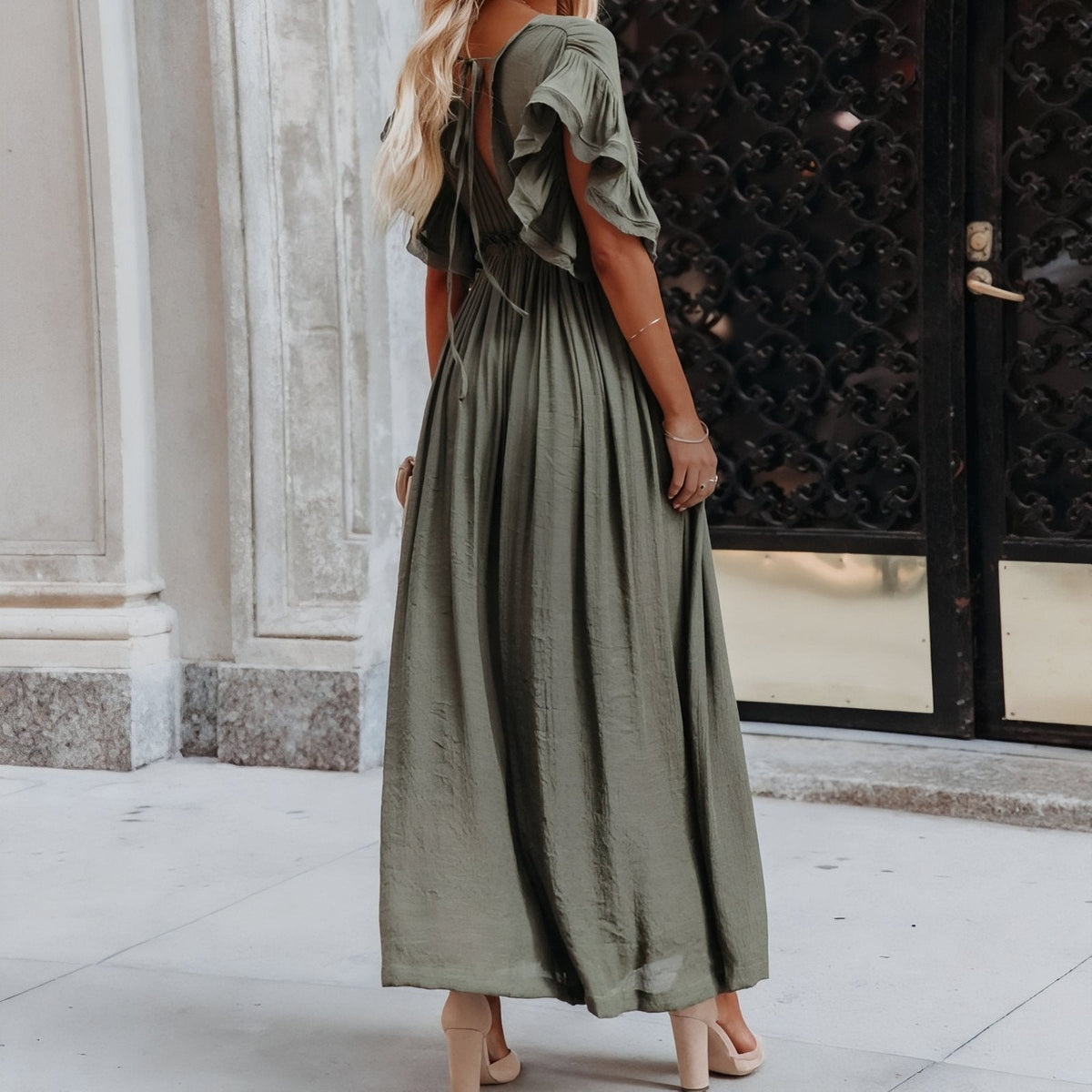 Robe style oversize pour la plage