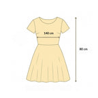 Robe style paréo décorée de pompons
