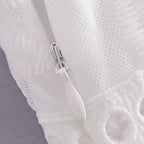 Robe sublime blanche coupe paréo