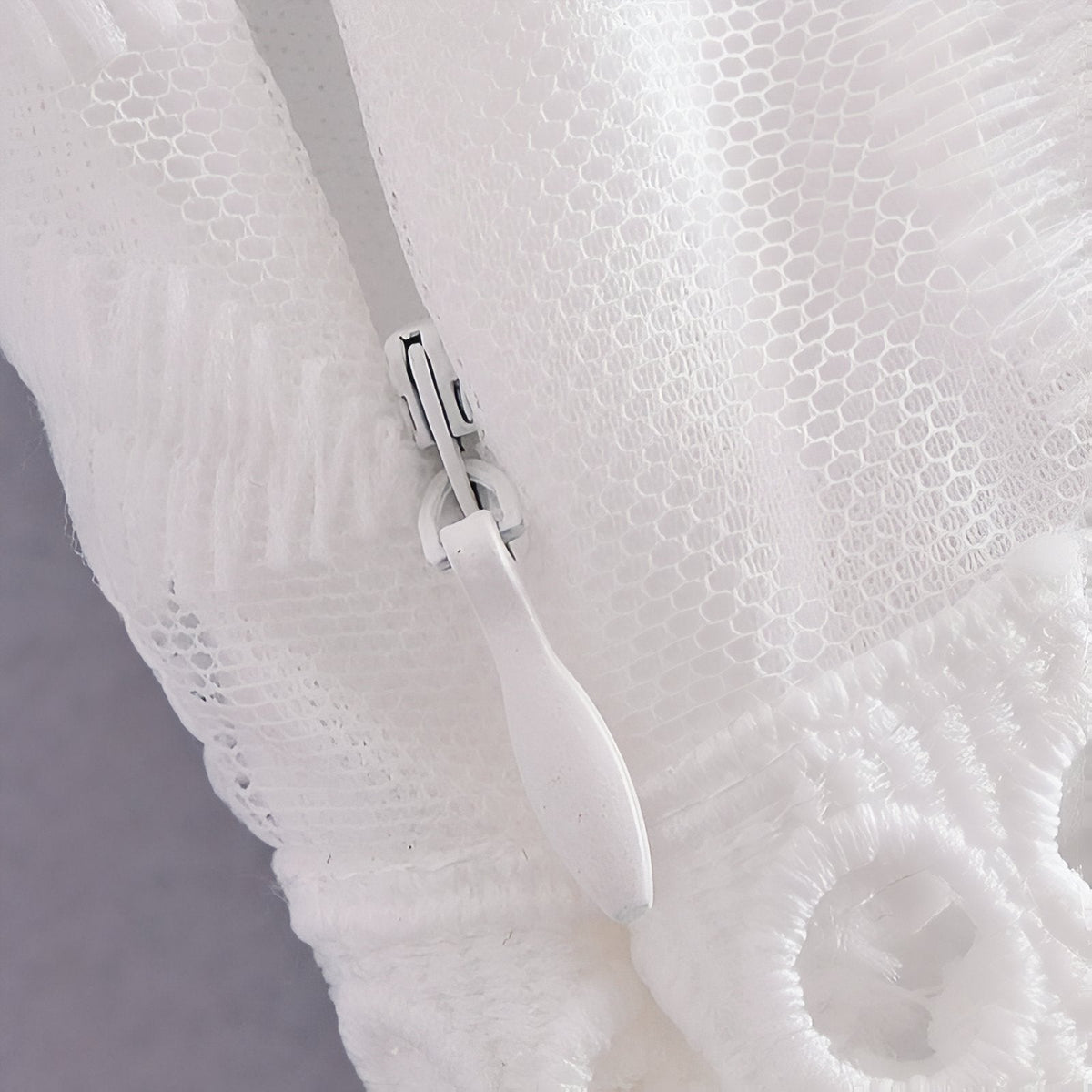 Robe sublime blanche coupe paréo