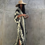 Robe tie and dye pour la plage