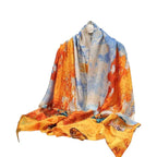 Satin en grand foulard